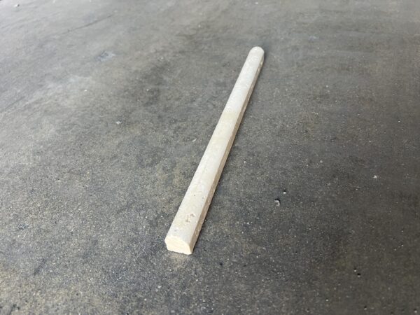 Ivory Travertine 3/4x12 Trim 1