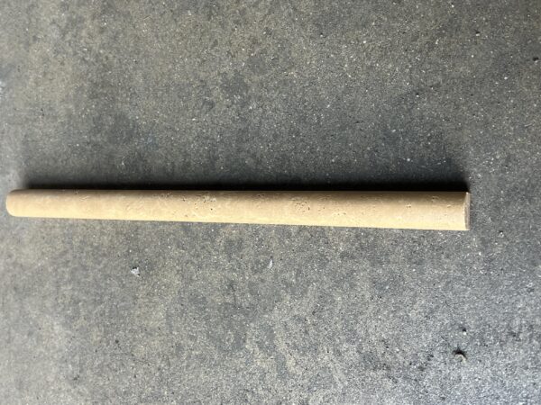 Noce Pencil 3/4x12 Brown Travertine Trim 3