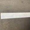 Carrara White Chair Rail 2x12 Honed Marble Trim 1