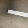 Carrara White Chair Rail 2x12 Honed Marble Trim 2