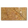 Golden Sienna 3x6 Yellow Tumbled Travertine Tile 1