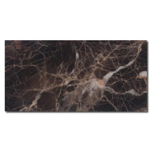 Emperador Dark 3x6 Polished Marble Tile 0