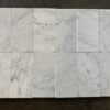 Carrara White 3x6 Honed Marble Tile 0