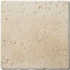 Ivory Alabastrino (Ivory) Travertine 4x4 Tumbled Tile 0