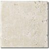 Ivory Alabastrino (Ivory) Travertine 6x6 Tumbled Tile 1