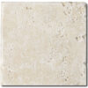 Ivory Alabastrino (Ivory) Travertine 6x6 Tumbled Tile 0