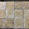 Golden Sienna 6x6 Yellow Tumbled Travertine Tile 3