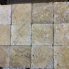 Golden Sienna 6x6 Yellow Tumbled Travertine Tile 1