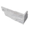 Ice (Crystal) Quartzite Corner 6x18x6 Natural Stone Trim 3