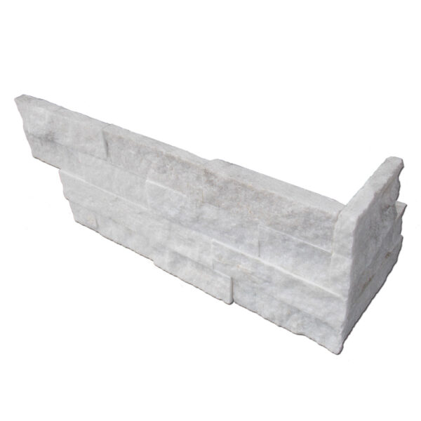 Ice (Crystal) Quartzite Corner 6x18x6 Natural Stone Trim 3