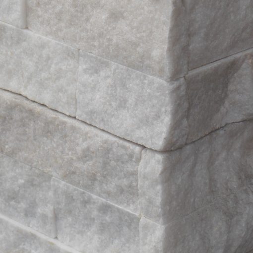 Ice (Crystal) Quartzite Corner 6x18x6 Natural Stone Trim 5