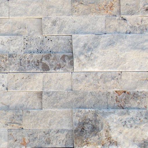 Silver Ledger Panel 6x24 Natural Stone Tile 2