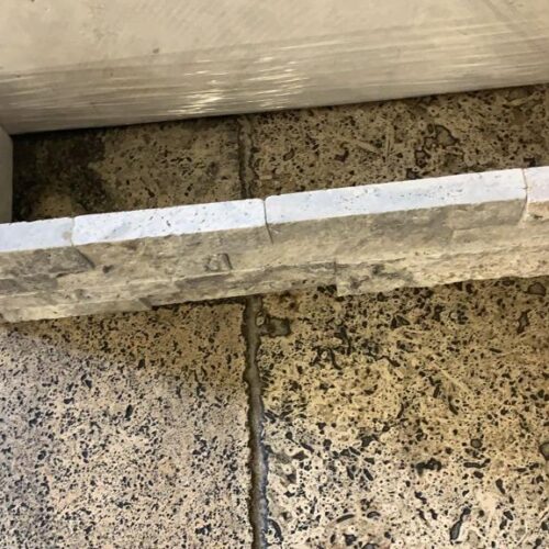 Silver Ledger Corner 6x18x6 Natural Stone Trim 0