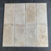 Ivory Alabastrino (Ivory) Travertine 8X16 Brushed/Chiseled Tile 1