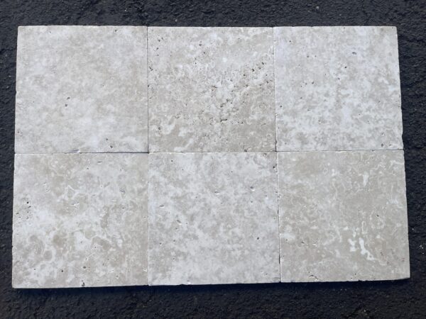 Ivory Alabastrino (Ivory) Travertine 8X16 Tumbled Tile 0