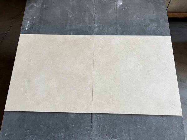 Crema Marfil Select 24x24 Beige Honed Marble Tile 1