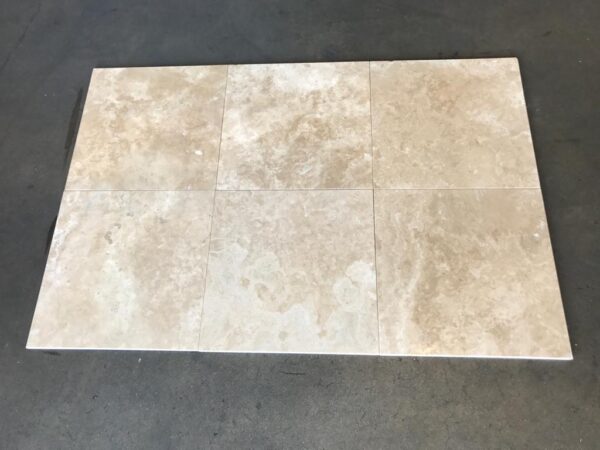 Durango Travertine 12x12 Beige Filled & Honed Tile 3