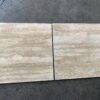 Ivory Alabastrino (Ivory) Travertine 12x12 Vein-Cut Polished Tile 2