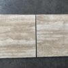 Ivory Alabastrino (Ivory) Travertine 12x12 Vein-Cut Polished Tile 1