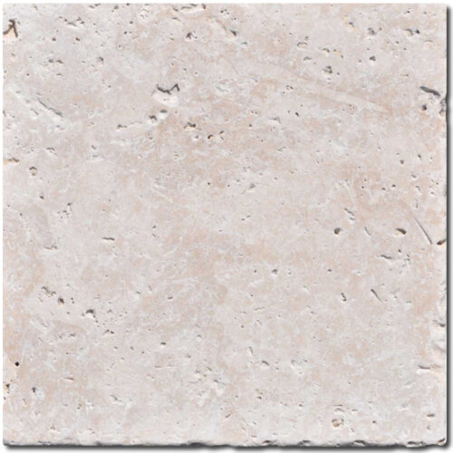 Ivory Alabastrino (Ivory) Travertine 12x12 Tumbled Tile 0