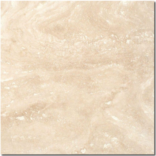 Ivory Alabastrino (Ivory) Travertine 12x12 Filled&Honed Tile 0