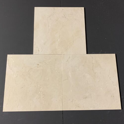 Crema Marfil Select 12x12 Beige Polished Marble Tile