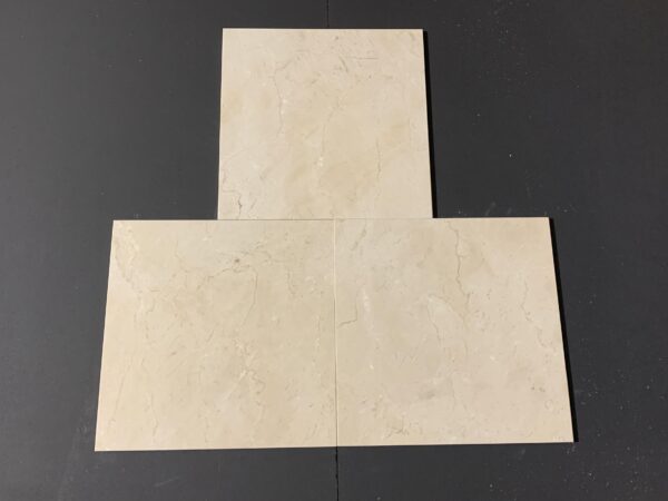 Crema Marfil Select 12x12 Beige Polished Marble Tile