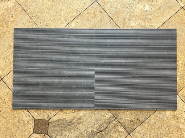 Belgian Blue (Petit Granit) 12x24 Bamboo Limestone Tile 2