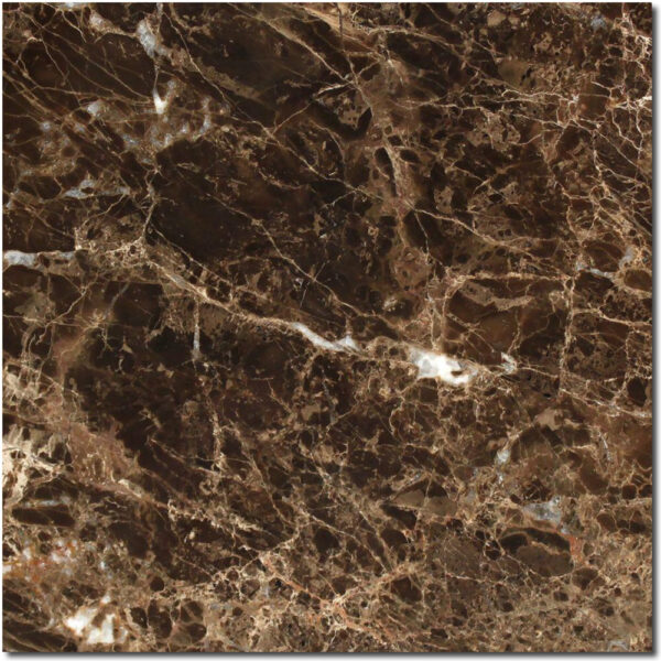 Emperador Dark 12x12 Polished Marble Tile 1