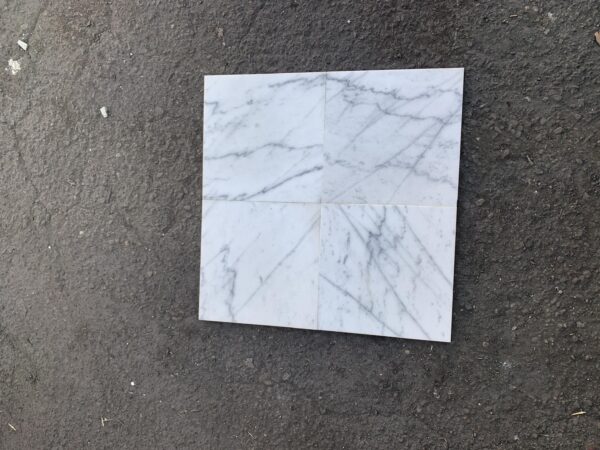 Cosmos Carrara 12x12 White Polished Marble Tile 0