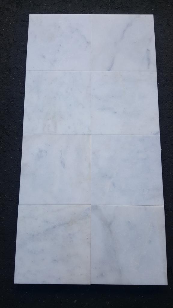 Avalon White 12x12 Polished Marble Tile