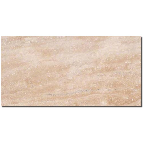 Ivory Alabastrino (Ivory) Travertine 12x24 Vein Cut Polished Tile 0