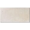 Ivory Alabastrino (Ivory) Travertine 12x24 Tumbled Tile 1