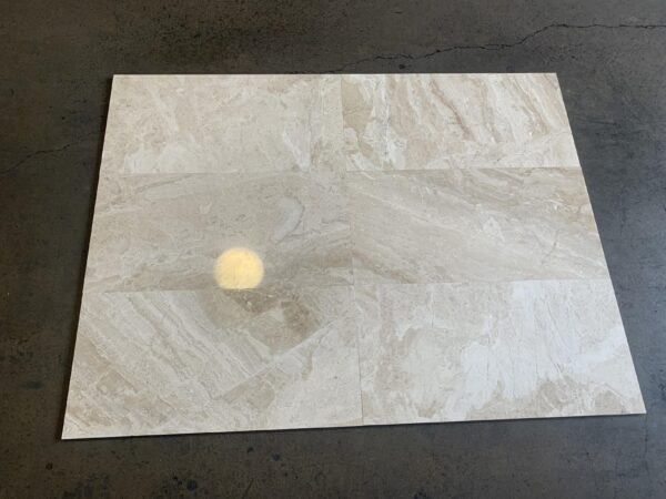 Breccia Bianco Diana Royal 12x24 White Polished Marble Tile 2