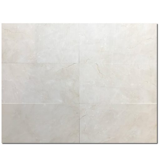 Crema Marfil Classic 12x24 Beige Polished Marble Tile 3