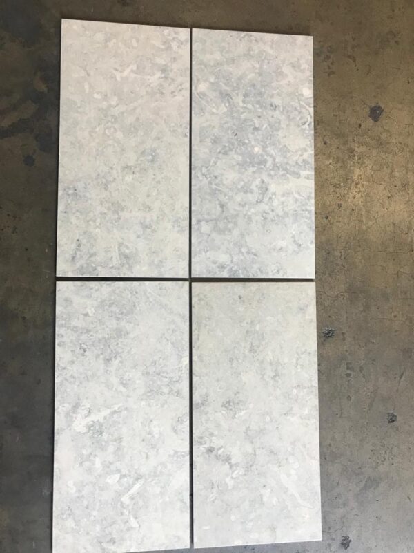 London (Nova) Gray 12x24 Honed Limestone Tile 4