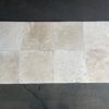 Ivory Alabastrino (Ivory) Travertine 16x16 Tumbled Tile 1