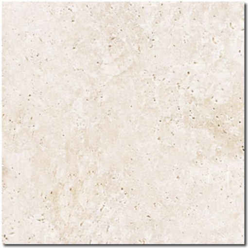 Ivory Travertine 18x18 Tumbled Tile 1