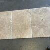 Walnut Travertine 16x24 Brown Brushed/Chiseled Tile 2