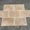 Walnut Travertine 16x24 Brown Brushed/Chiseled Tile 0