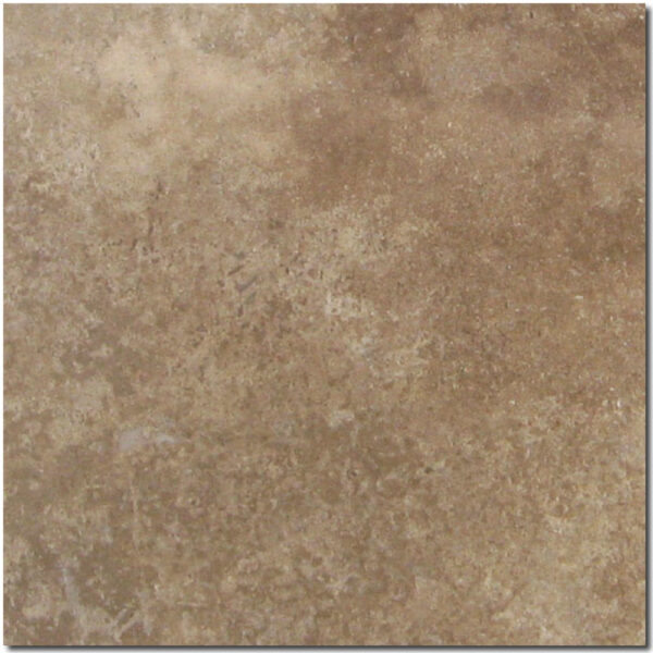 Noce Travertine 18x18 Brown Filled and Honed Tile 0