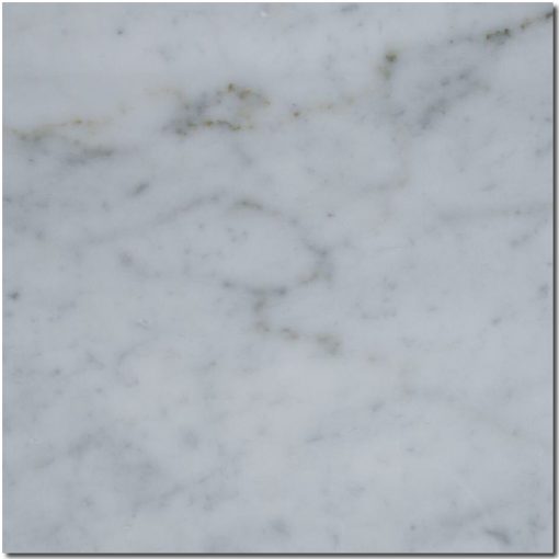 Carrara White 18x18 Honed Marble Tile 2