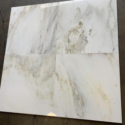 Calacatta Sunset 18x18 Polished Marble Tile 0