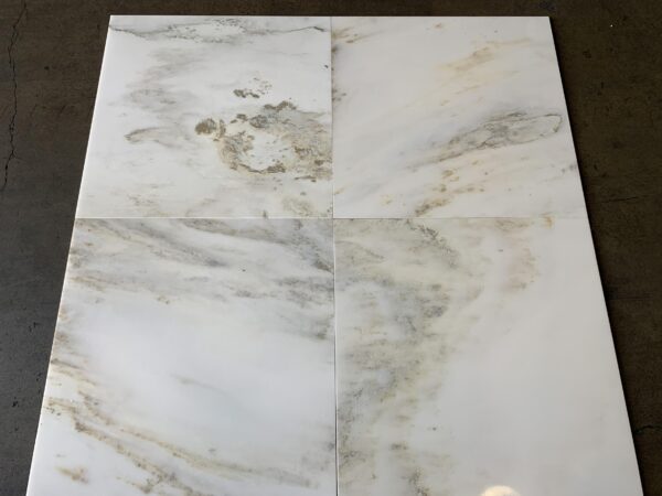 Calacatta Sunset 18x18 Polished Marble Tile 2