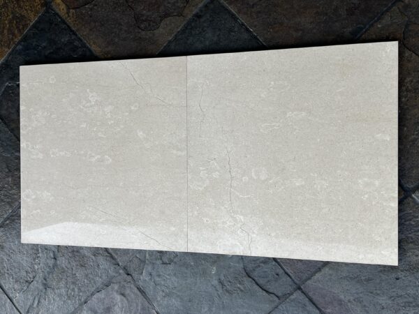 Crema Simona 18X18 Polished Marble Tile 0