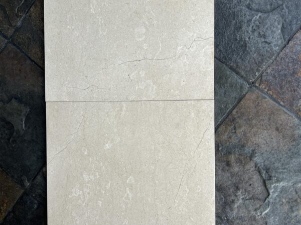 Crema Simona 18X18 Polished Marble Tile 1