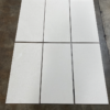 Breccia Bianco Diana Royal 18x18 White Honed Marble Tile 7