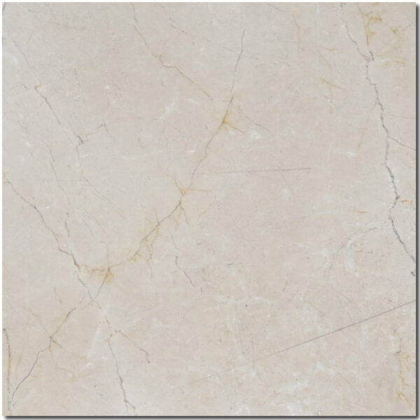 Crema Marfil Select 18x18 Beige Polished Marble Tile 0