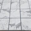 Skyline 18x18 Grey Square Polished Marble Tile 2