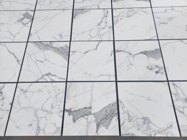 Skyline 18x18 Grey Square Polished Marble Tile 2